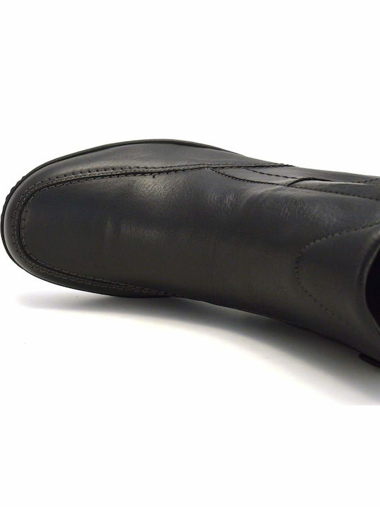 Piele Negru Ghete barbati Anatomic