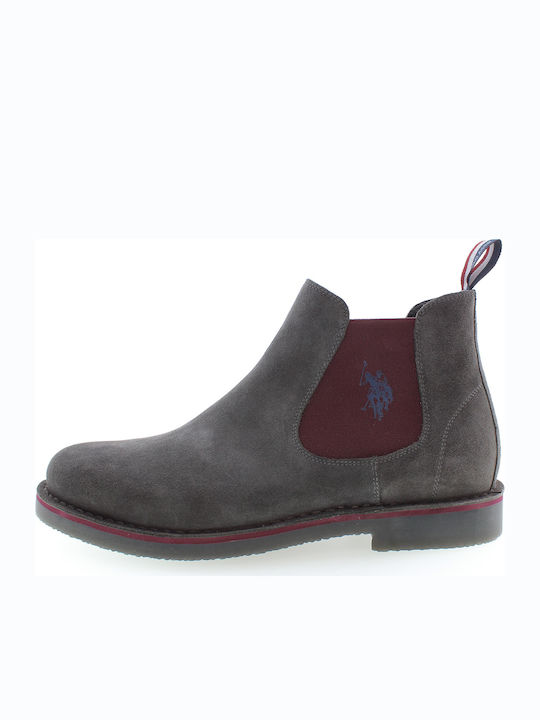 Must Piele Gri Ghete Chelsea