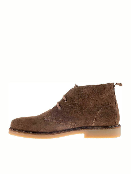 Amadeus 18 Suede Brown Men's Boots Anatomical