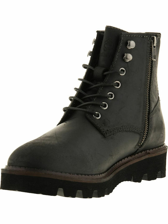 Jadon Leather Black Boots
