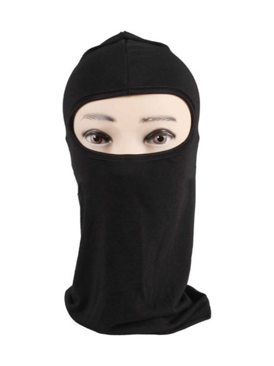 Winger WB01 Full Face Motorcycle Rider Balaclava made of Polyester Black Color