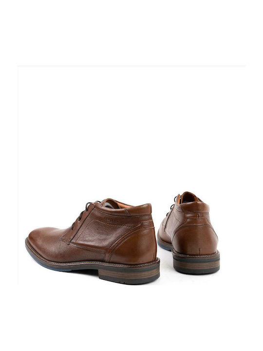 Leather Men's Boots Anatomical Cognac