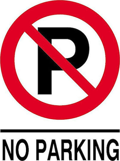 Next Sign Sticker "Prohibition of Parking " 15x20cm