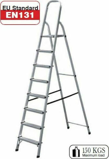 Bulle SA Ladder Aluminum with 6+1 Steps 222cm