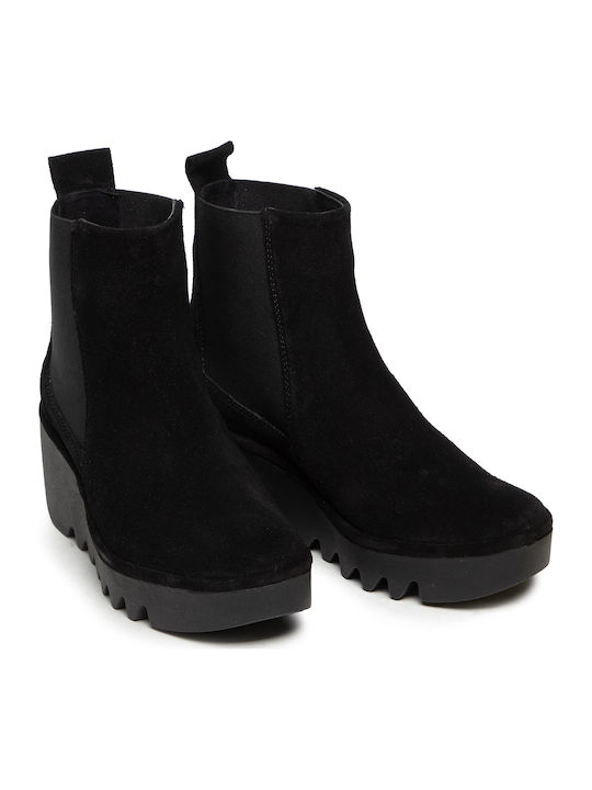 Bagufly Suede Women's Chelsea Boots Black