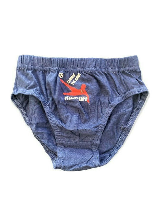 Minerva Kids' Set with Briefs Blue 3pcs