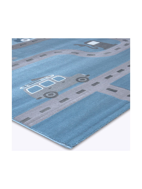 Ezzo A167A Детско килимче Памучно Light Blue 133x190см Дебелина 12мм