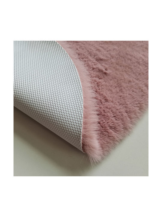 Newplan JM7 Kinder Teppich Schmetterlinge Dark Pink 160x160cm Dicke 30mm