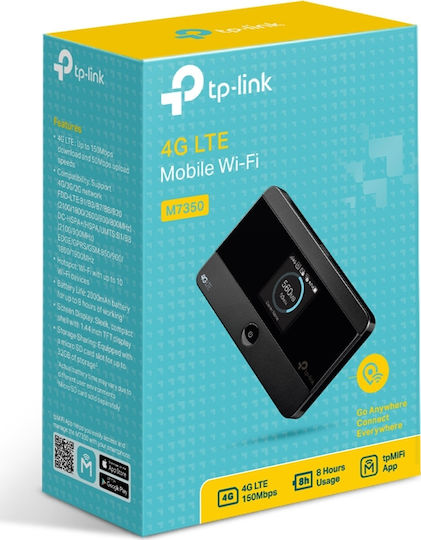 TP-LINK M7350 v7 Wireless 4G Portable Hotspot Wi‑Fi 4