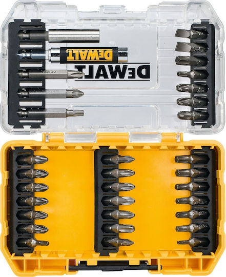 Dewalt Сет 33 Битове за Винтоверт Комплект с магнитен държач