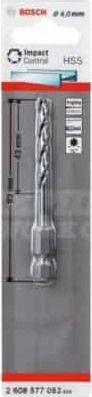 Bosch HSS-G Drill HSS with Hexagonal Shank for Metal 4x43mm