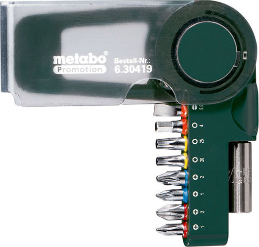 Metabo Set Bit-Box Set 8 Screwdriver Bits
