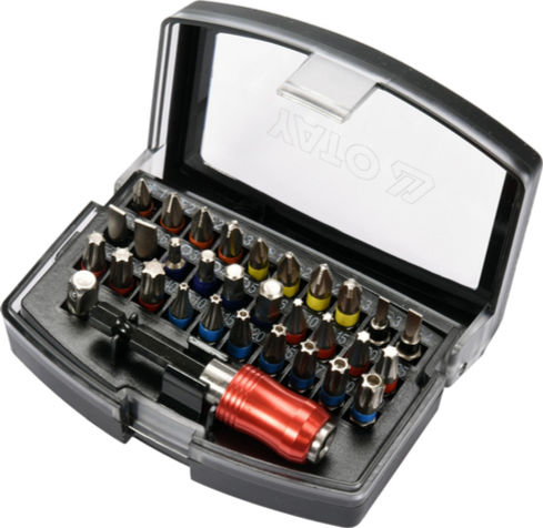 Yato Set 32 Screwdriver Bits Straight / Cross / Torx / Allen