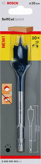 Bosch Feather Drill with Hexagonal Shank for Wood και Drywall 20x152mm