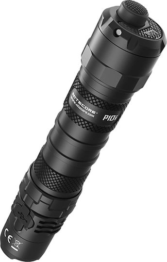 NiteCore Επαναφορτιζόμενος Φακός LED IP68 με Μέγιστη Φωτεινότητα 1800lm P10i Precise Tactical Ready