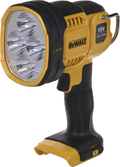 Dewalt Επαναφορτιζόμενος Προβολέας Χειρός LED IP54 με Μέγιστη Φωτεινότητα 1000lm