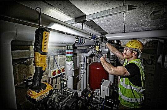 Dewalt Battery Workshop Light LED IP54 with Brightness up to 500lm