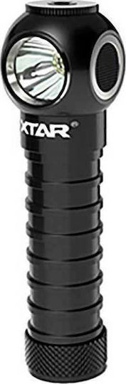 XTAR Презареждащ се Челник LED IPX7 с Максимална Яркост 1000лм H3R Черен