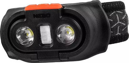 Nebo Rechargeable Headlamp LED IPX4 with Maximum Brightness 1000lm Einstein Black
