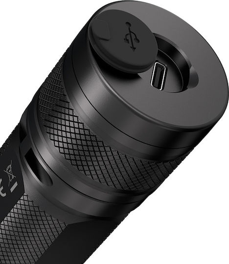 NiteCore Επαναφορτιζόμενος Φακός LED IP68 με Μέγιστη Φωτεινότητα 1200lm R40 V2