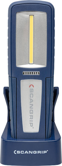 Scangrip Rechargeable Workshop Light LED IP66 Dual Function with Brightness up to 200lm Uniform