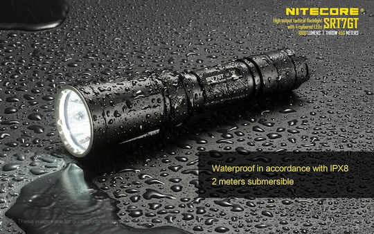 NiteCore Φακός LED UV Waterproof IPX8 με Μέγιστη Φωτεινότητα 1000лм SRT7GT