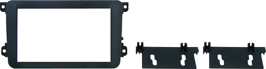 Phonocar Πρόσοψη 2 Din Γκρι για Seat / Skoda / VW