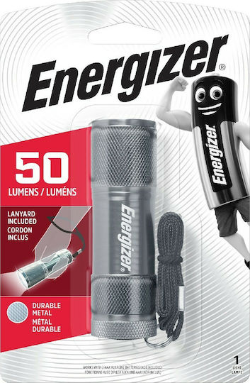 Energizer Φακός LED με Μέγιστη Φωτεινότητα 50lm Metal Light