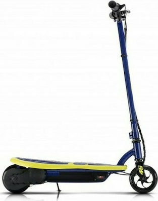 VR46 Kiddy Elektroroller für Kinder mit 12km/h Max Geschwindigkeit und 10km Reichweite in Blau Farbe