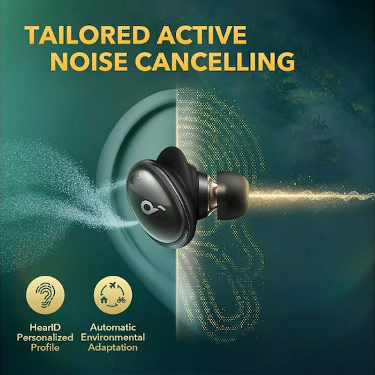 Soundcore by Anker Liberty 3 Pro In-Ear Bluetooth-Freisprecheinrichtung Kopfhörer mit Schweißresistenz und Ladeetui Midnight Black