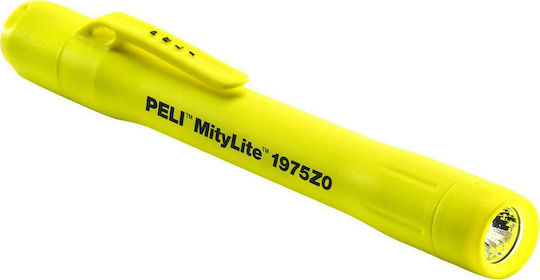 Peli Taschenlampe LED Wasserdicht IP68 mit maximaler Helligkeit 117lm 1975Z0 Gelb