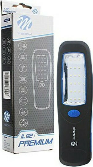 M-Tech Lanternă de lucru Baterie LED IPX4 cu luminozitate până la 360lm