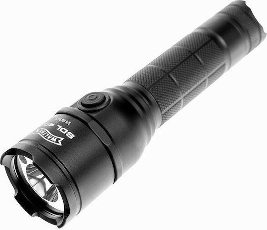 Walther Φακός LED UV με Μέγιστη Φωτεινότητα 400lm SDL 400 3 x AAA 1,2V, 2 x CR123 3V, 1 x ICR18650 3,7V