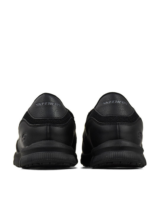 Skechers Nampa Groton Low Work Black with Certification SR