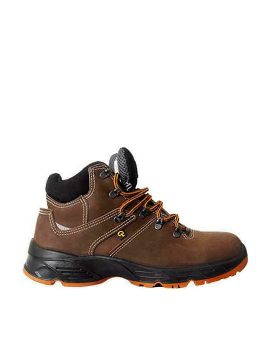 Talan Styler Waterproof Boots Safety Brown S3 with Certification SRC