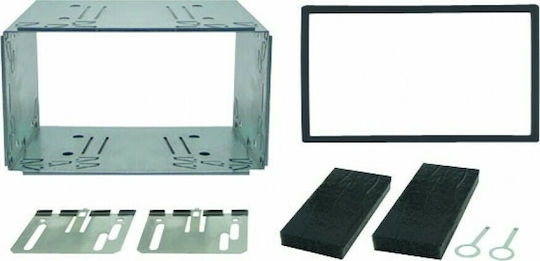 Phonocar DIN Fascia Panels 2 Din Black Glossy for Mazda 6 2013