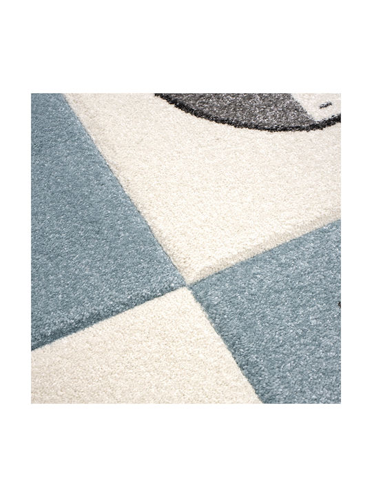 Βιοκαρπέτ Παιδικό Χαλί Μπλε 140x200cm Πάχους 13mm