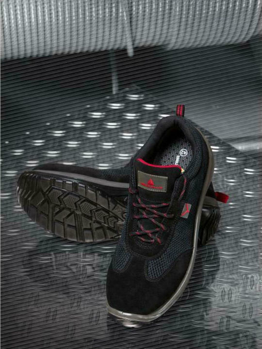 Delta Plus Asti Low Safety Black S1P with Certification SRC