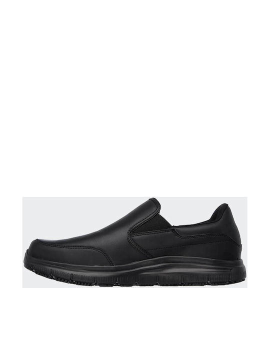 Skechers Flex Advantage Sr - Bronwood Scăzut de Lucru Black cu Certificare SR