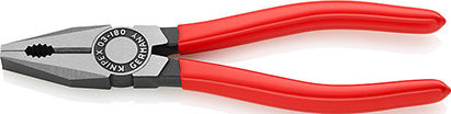 Knipex Plier Straight Electrician Length 160mm