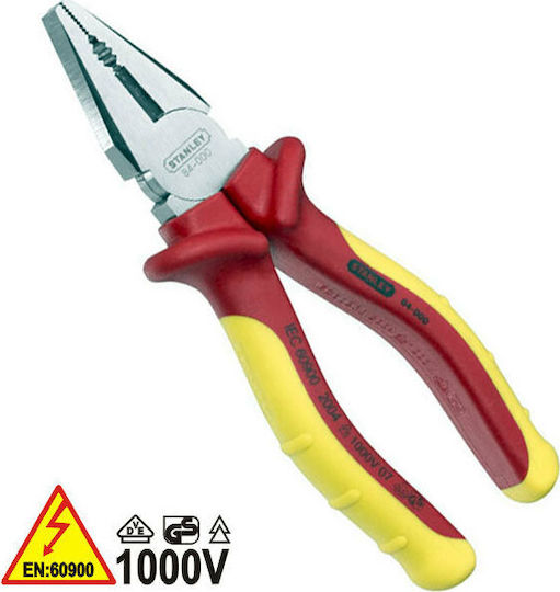 Stanley MaxSteel Πένσα Ίσια Ηλεκτρολόγου Μήκους 200mm