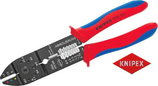 Knipex Crimping Pliers Cross-Section Range 0.5 - 6mm² with Stripper Length 230mm