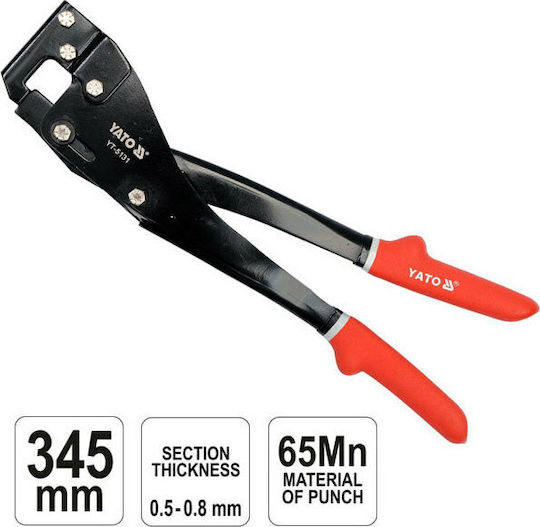 Yato Service Plier Perforation Profile Length 345mm