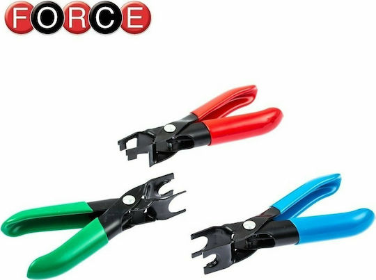 Force Workshop Pliers Disconnector for Gasoline Tubes 3pcs