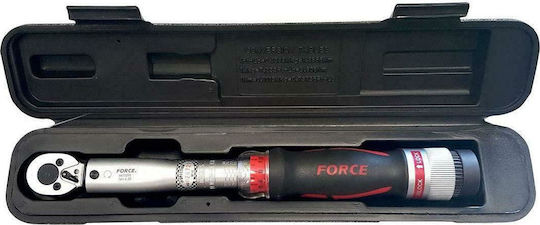 Force Δυναμόκλειδο Καρέ 1/4" Ροπής 6-30 Nm με Μήκος 29.5εκ.