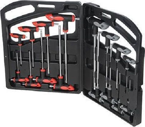 Horusdy Set 16 Allen Wrenches T-Shaped SDY-94148