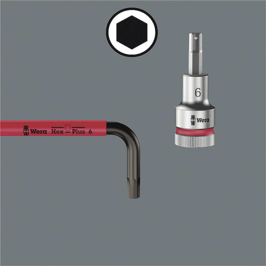 Wera Σετ 9 Κλειδιά Allen σε Σχήμα L SPKL/9 SM N
