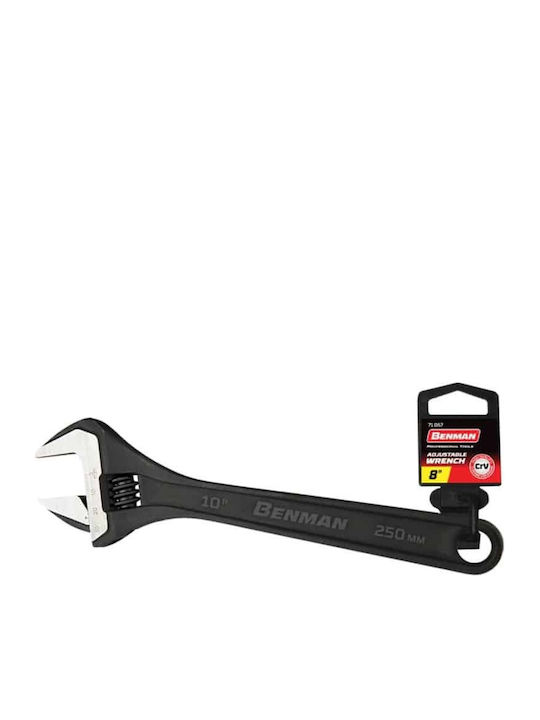 Benman French Wrench with Adjustable Opening 35mm 250mm 10''