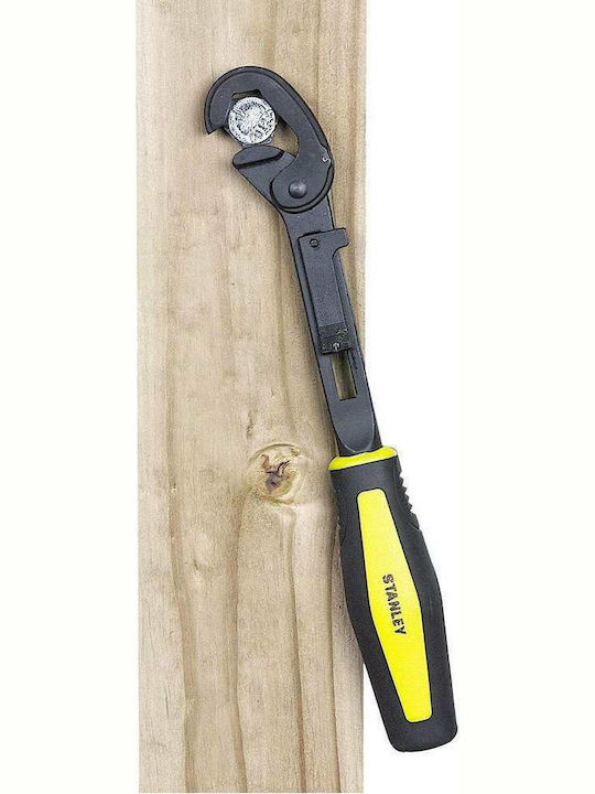 Stanley Γαλλικό Κλειδί Μήκους 200mm με Άνοιγμα Σιαγόνων έως 14mm και Αντιολισθητική Λαβή