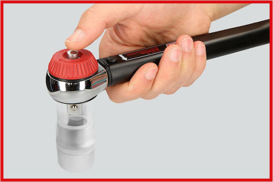 Ks Tools Електронен Каре 1/4" Ръкохватка на 25-25 Нм с Дължина 35бр с тресчотка ERGOTORQUE®precision 1/4", 5-25Nm